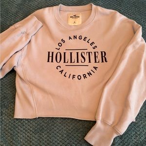 Hollister crop sweatshirt